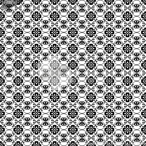 Image of Seamless Floral Pattern