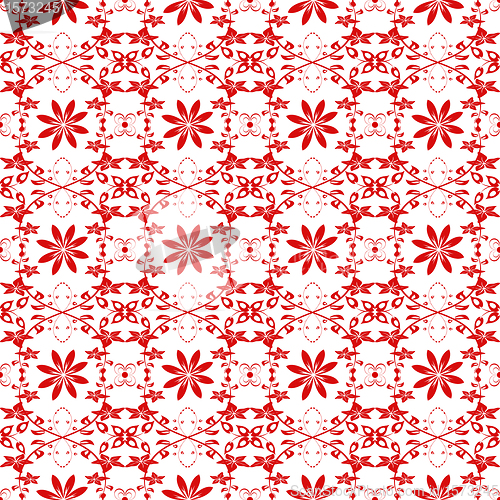 Image of Seamless Floral Pattern
