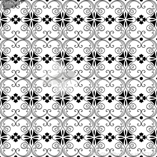 Image of Seamless Floral Pattern