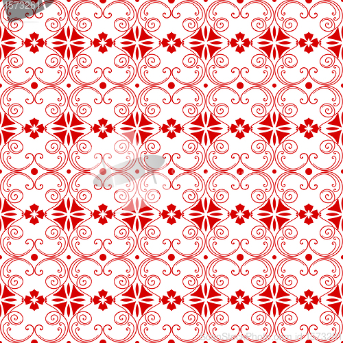 Image of Seamless Floral Pattern