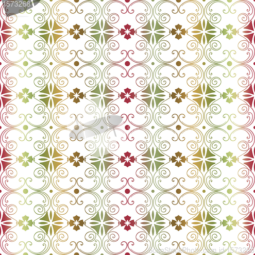 Image of Seamless Floral Pattern