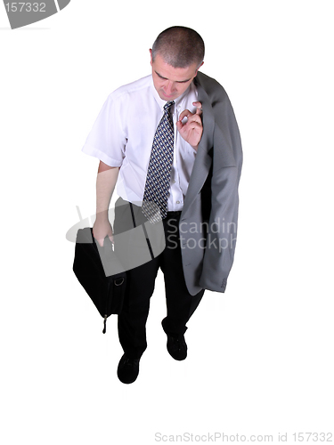 Image of Tired businessman