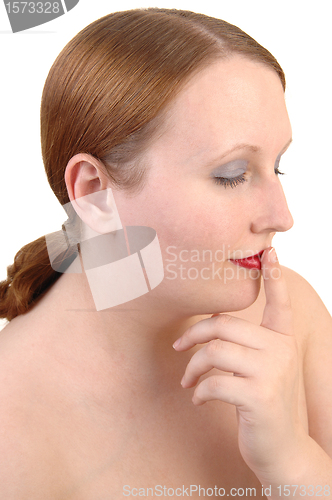 Image of Profile portrait for girl.