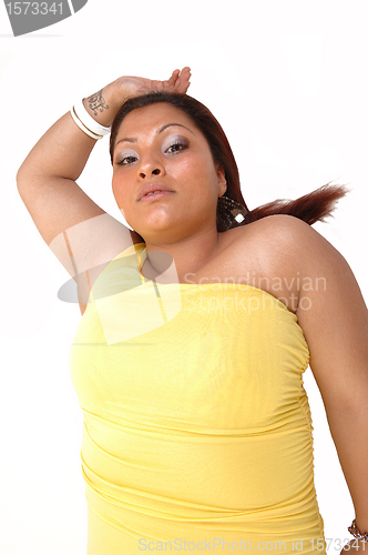 Image of Girl laying on floor.