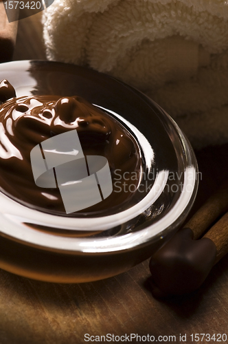 Image of Chocolate spa with cinnamon