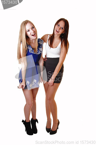 Image of Laughing girls.