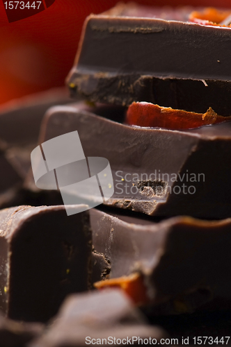 Image of Homemade chocolate with chilli