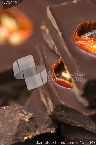 Image of Homemade chocolate with chilli