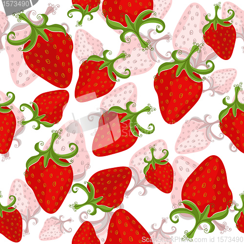 Image of Seamless floral pattern (vector)