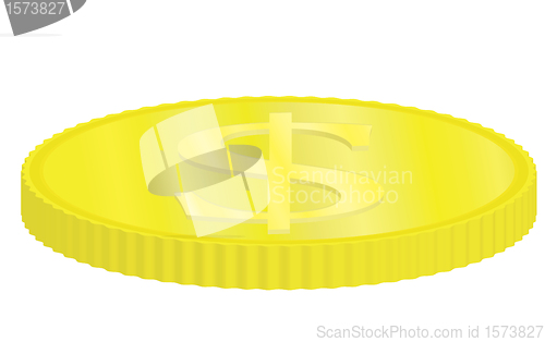 Image of golden dollar 
