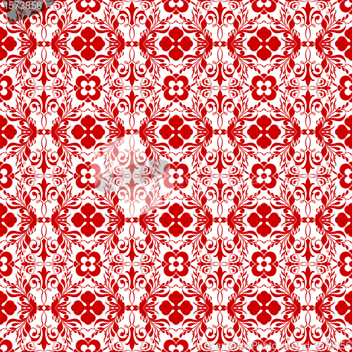 Image of Seamless Floral Pattern
