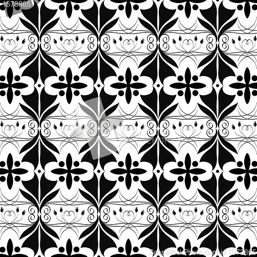 Image of Seamless Floral Pattern
