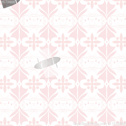 Image of Seamless Floral Pattern