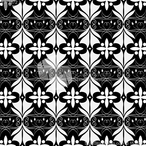 Image of Seamless Floral Pattern