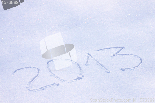 Image of new year 2013 