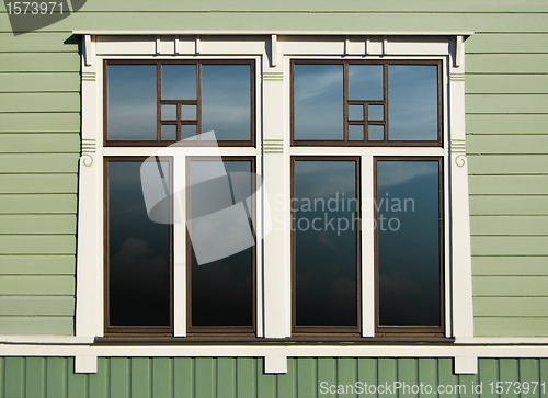 Image of Wooden Home Window
