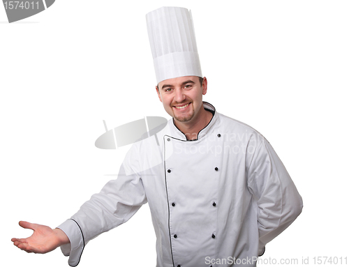 Image of smiling chef