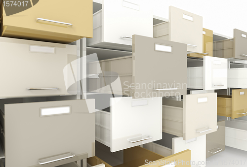 Image of file cabinet