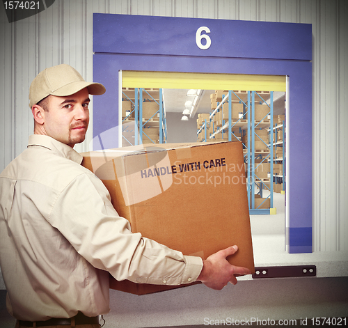 Image of deliveryman