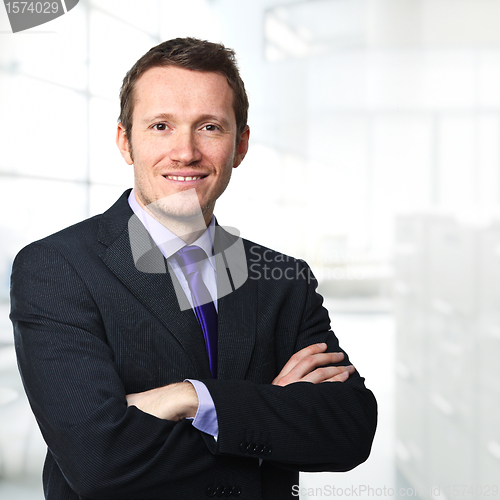 Image of man at work