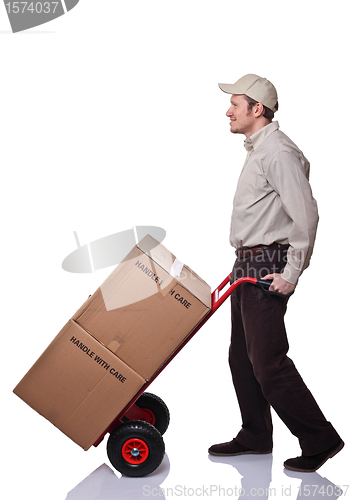 Image of delivery man