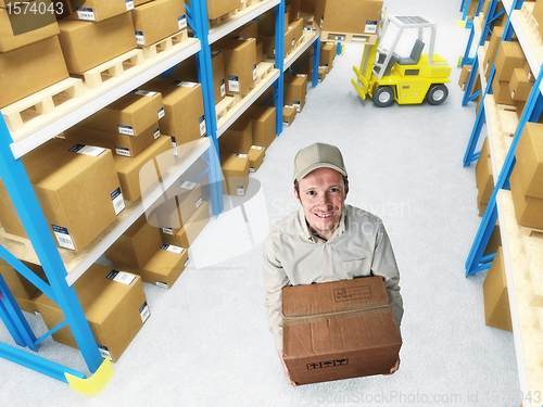 Image of delivery man