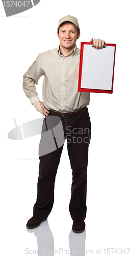 Image of delivery man