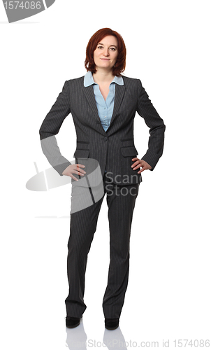 Image of portrait of businesswoman