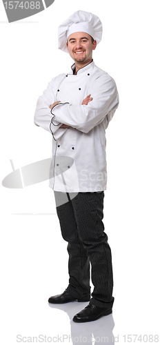 Image of chef crossed arms