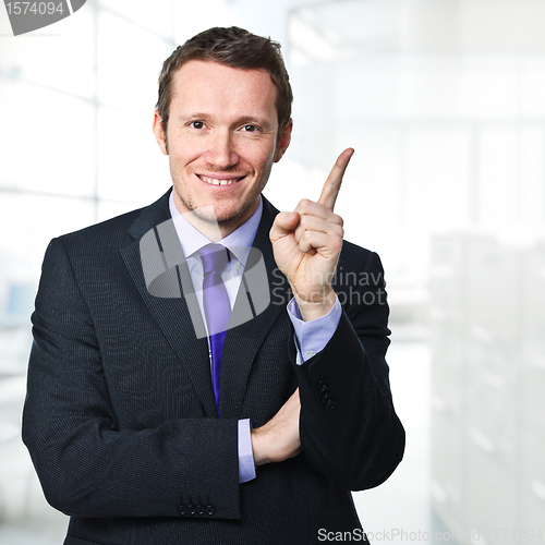 Image of man in office