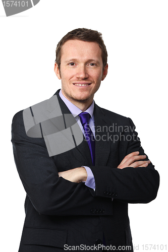 Image of man crossed arms