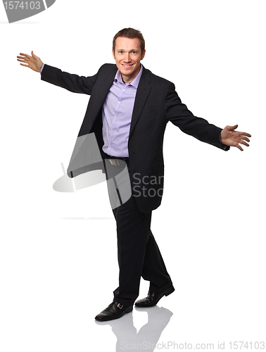 Image of smiling businessman