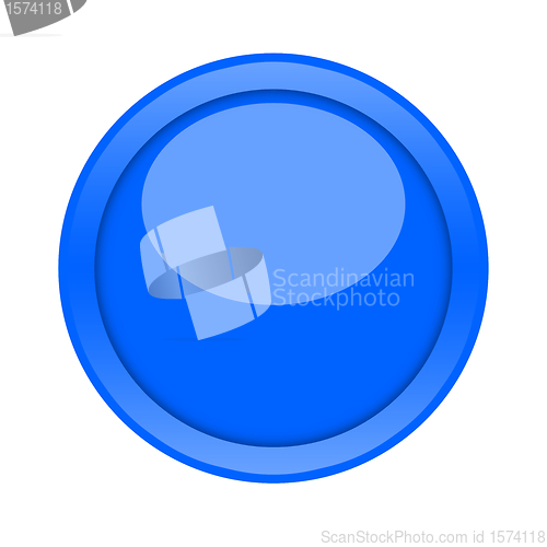 Image of Blue Button