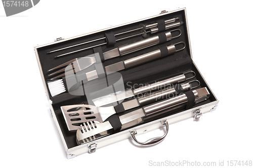 Image of BBQ set of packing 