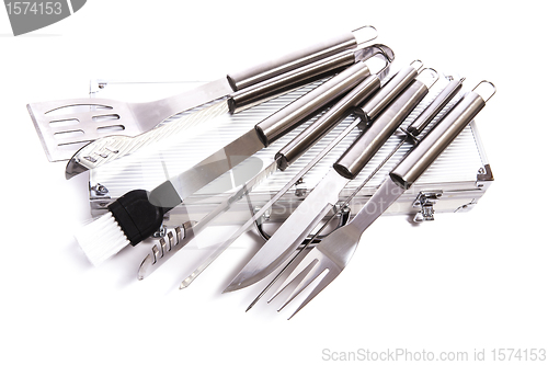 Image of set of BBQ tools