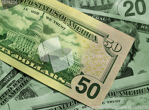 Image of money background