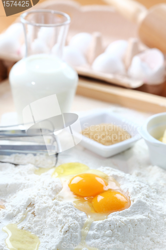 Image of Baking ingredients