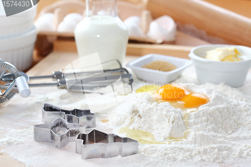 Image of Baking ingredients