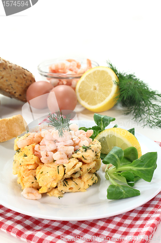 Image of Scrambled egg with shrimp