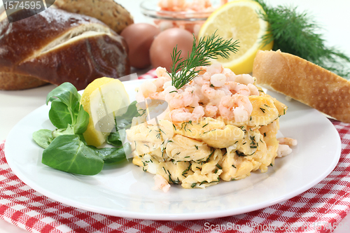 Image of Scrambled egg with shrimp