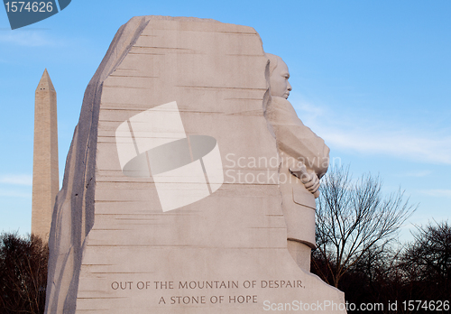 Image of Martin Luther King Monument DC