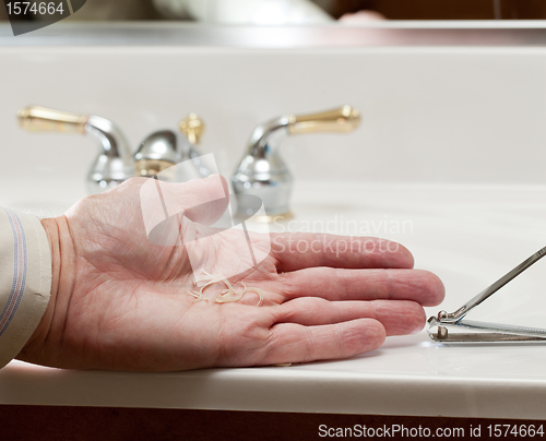 Image of Close up of nail clippers