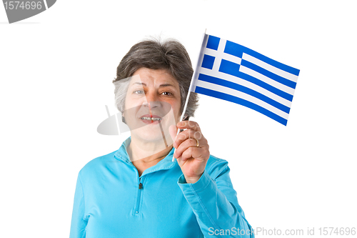 Image of Female greek senior