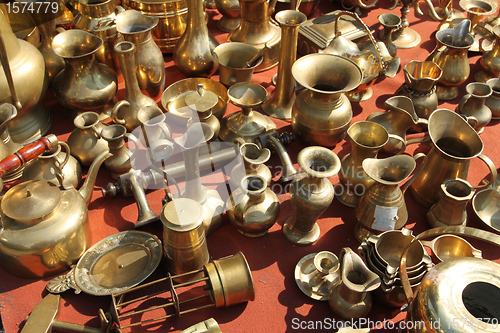 Image of Brass pots