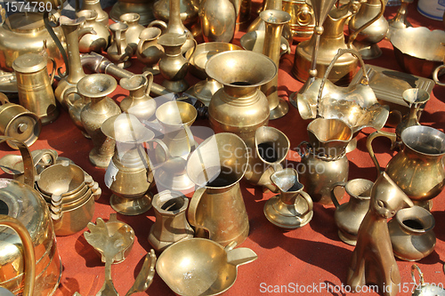 Image of Brass pots