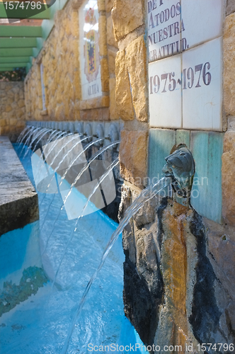 Image of Landmark fountain