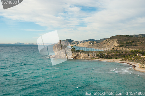 Image of Steep coastline