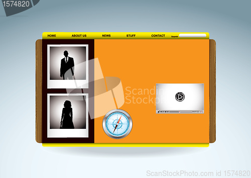 Image of Web business template