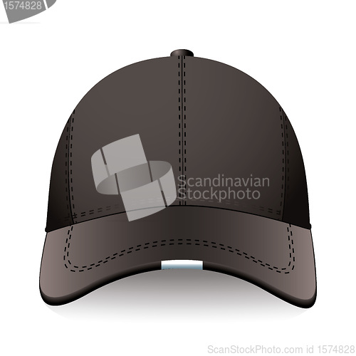 Image of Black sports cap