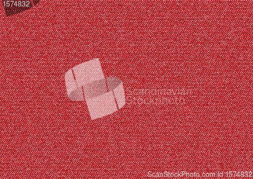 Image of Red denim background